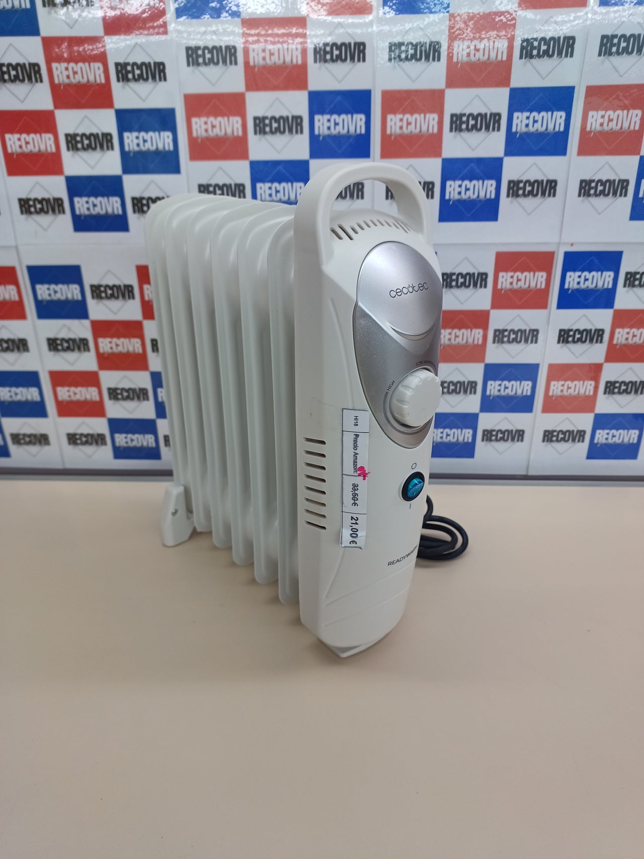 Radiador de aceite 800W Cecotec 7 módulos