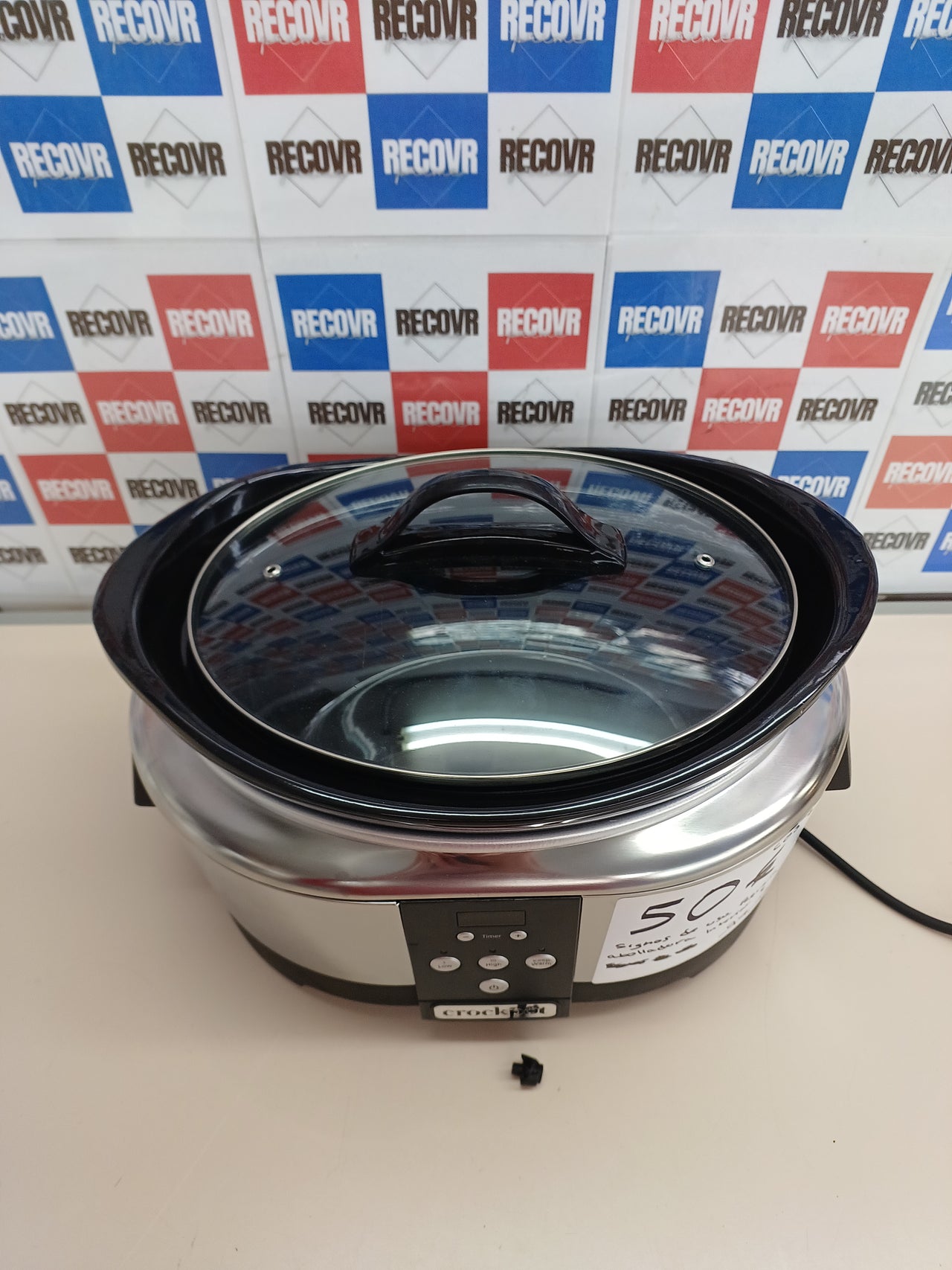 Olla cocción lenta digital 5,7 L acero inox – Crock-Pot