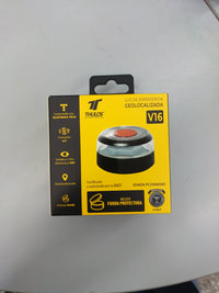 Luz de Emergencia geolocalizada V16 Conectado con Telefónica, Conexión loT, Visible a 1km de distancia y 360°, certificado y homologado por la DGT