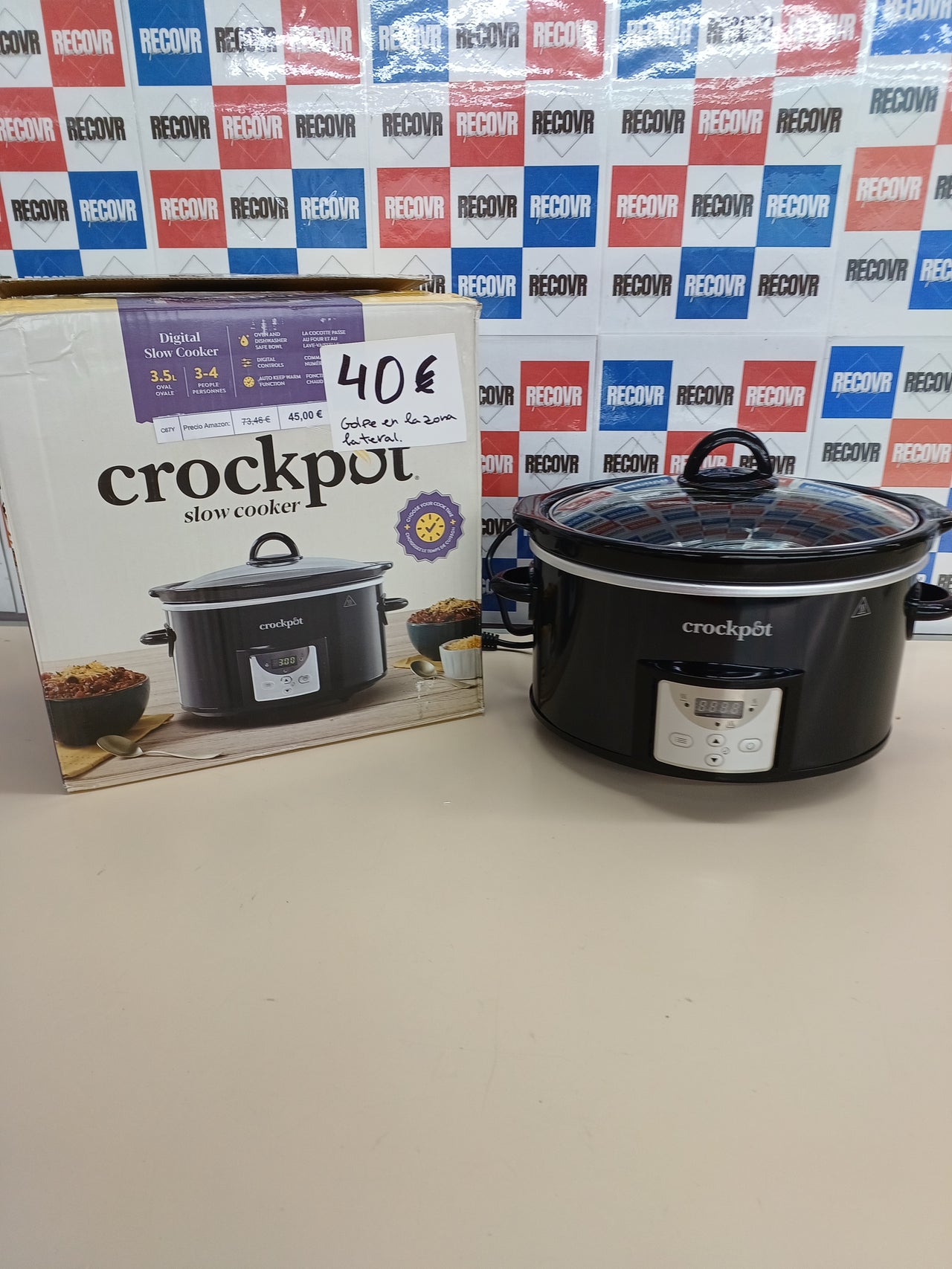 Olla cocción lenta digital 3,5 L programable – Crock-Pot