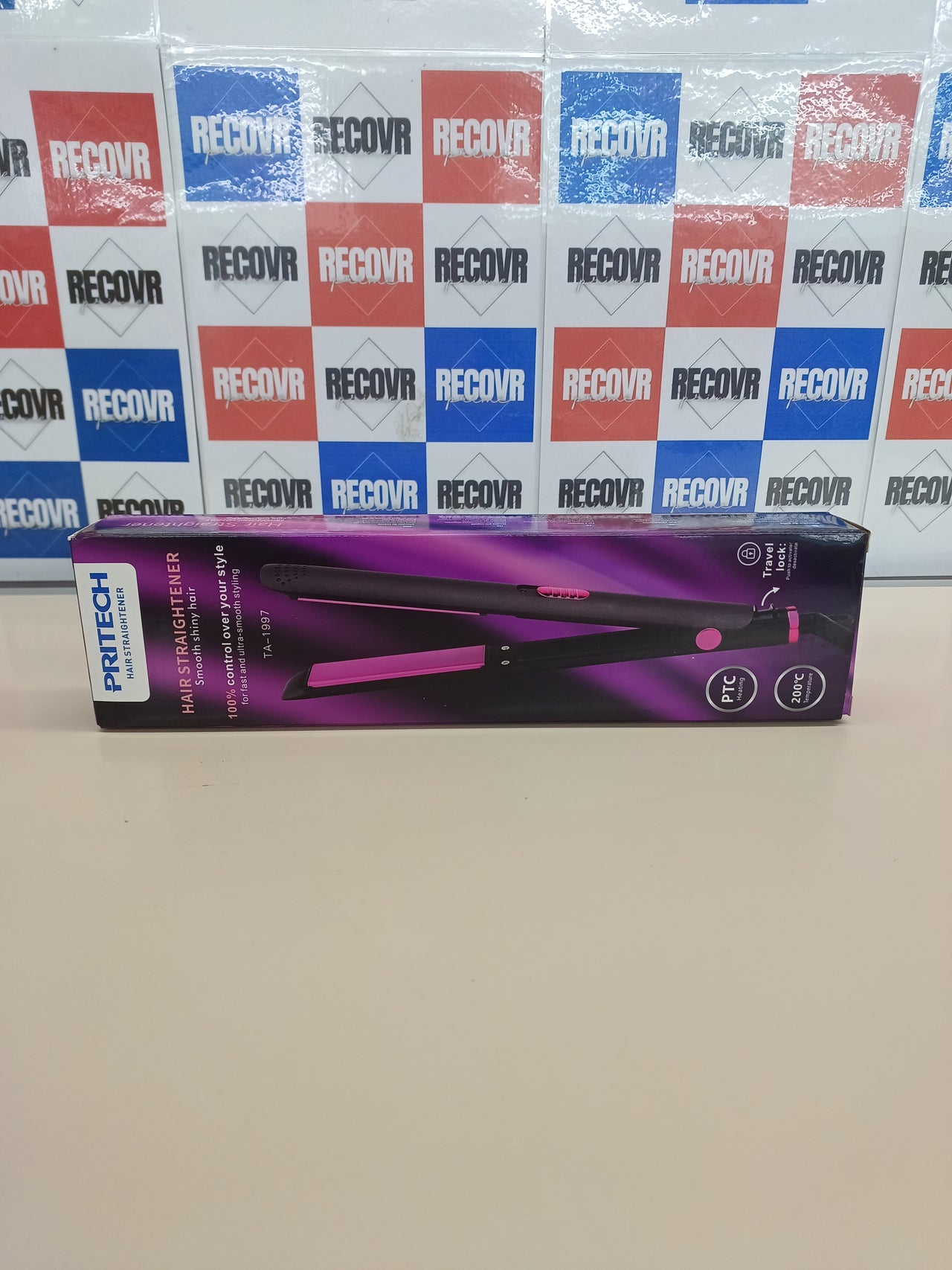Plancha de pelo Pritech 200°C 35W TA-1997