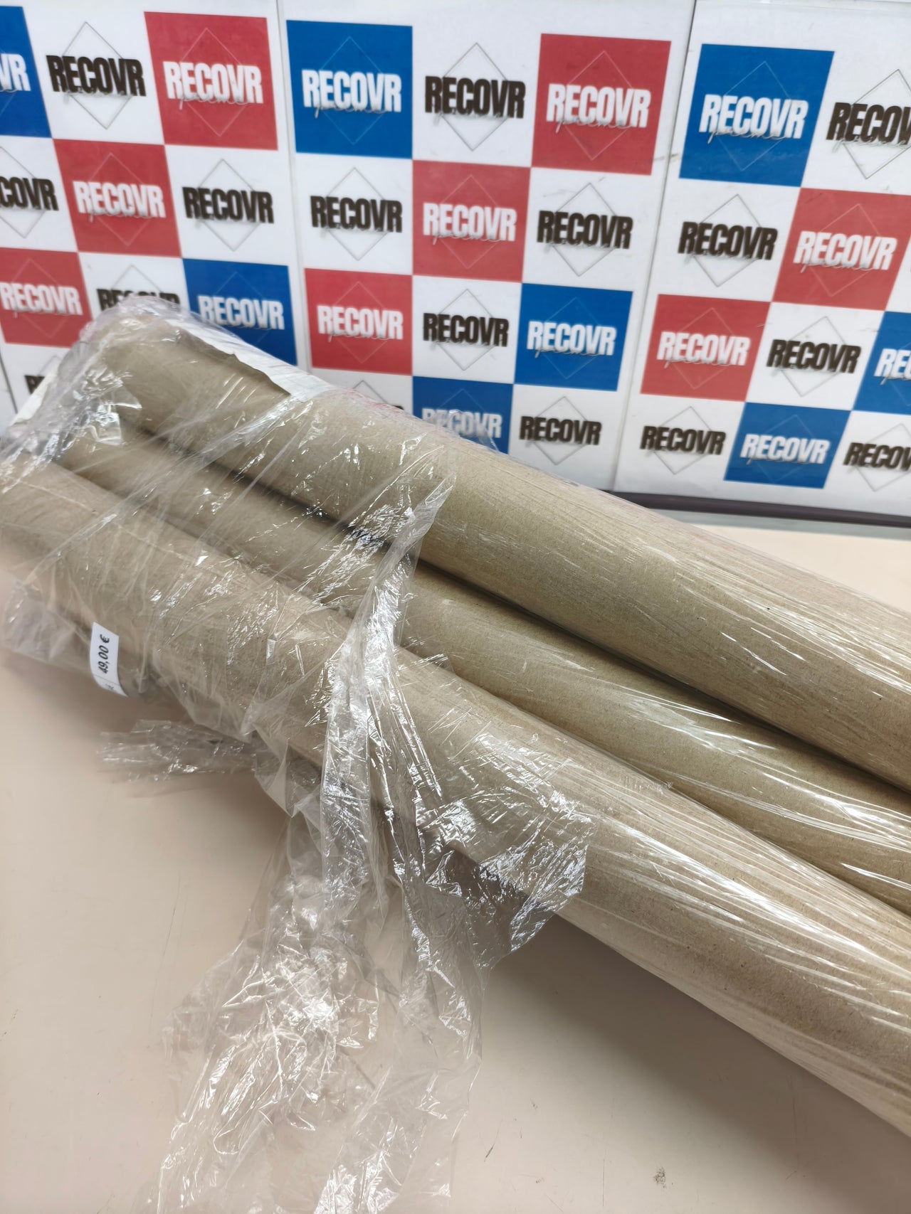 Pack 6 rollos de papel kraft marrón OFITURIA 0,90×20 m 70 g/m²