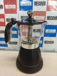 Cafetera moka eléctrica programable para 3 tazas