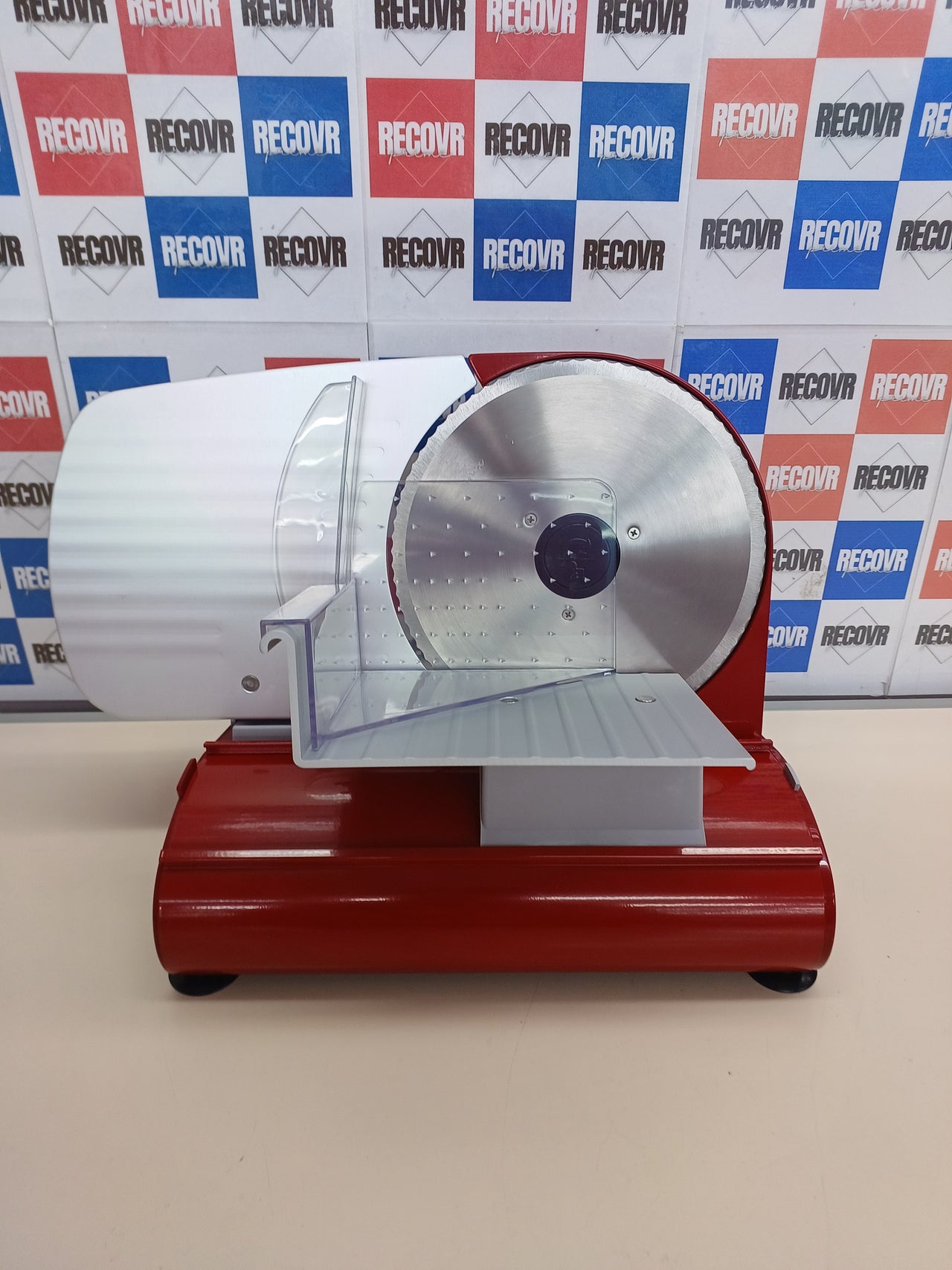 Cortador alimentos 200W rojo Domo Luxe Pro