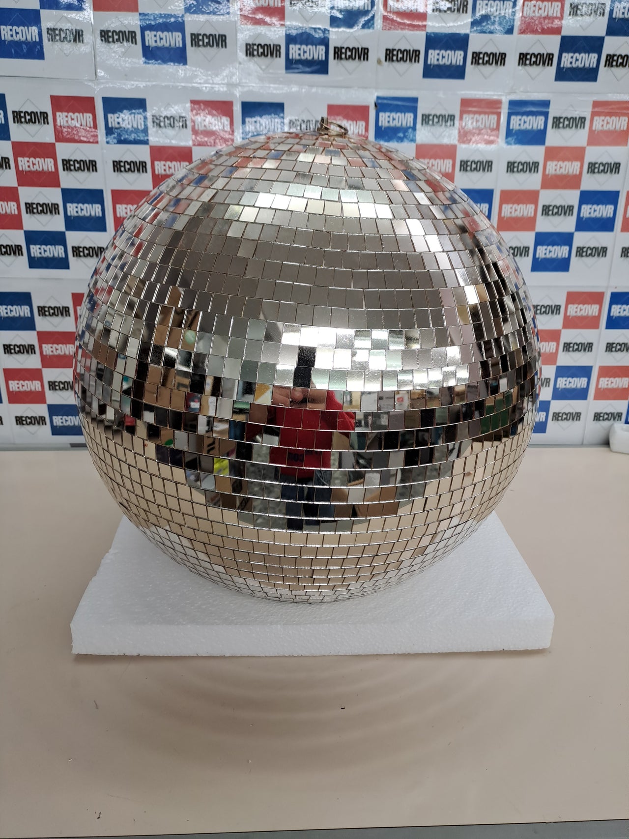 Bola discoteca 50cm decorativa fiesta Relaxdays