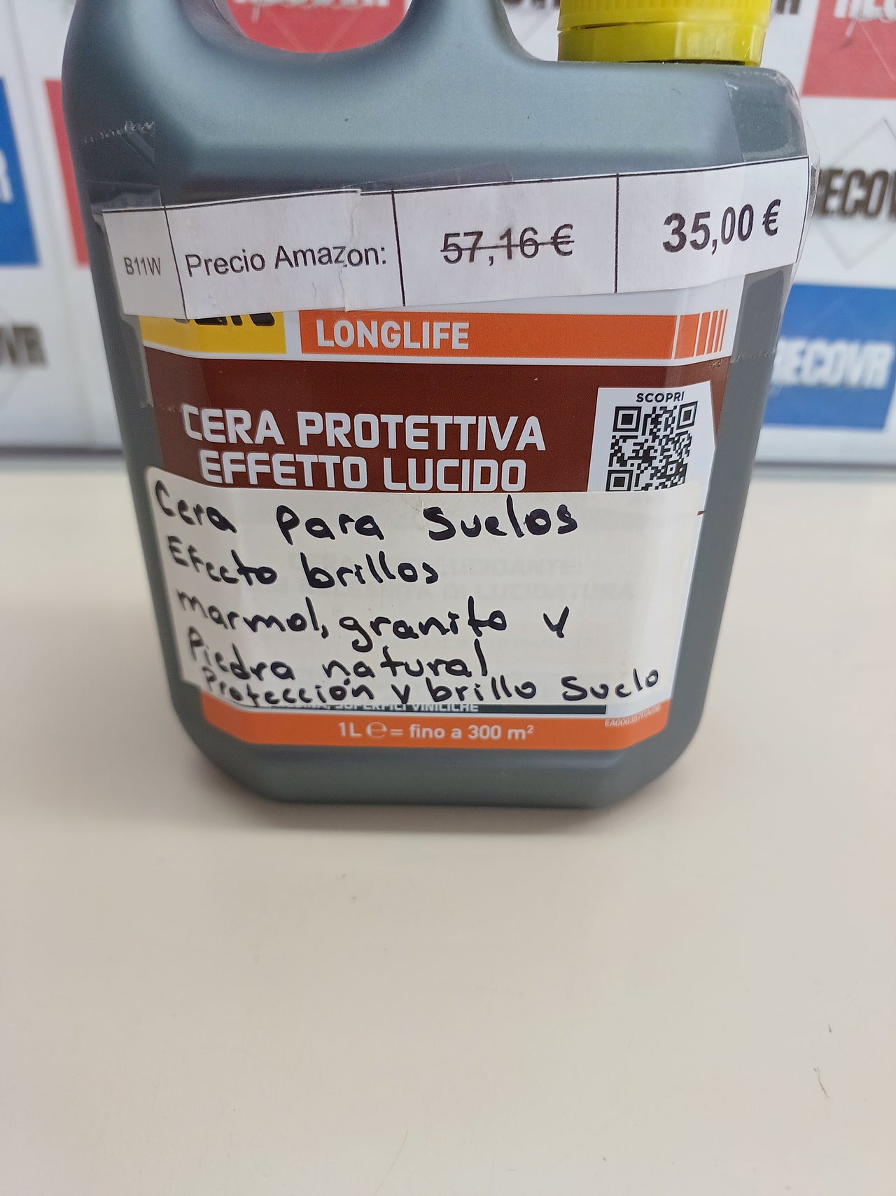 Cera suelos brillo 1L Fila Surface Care
