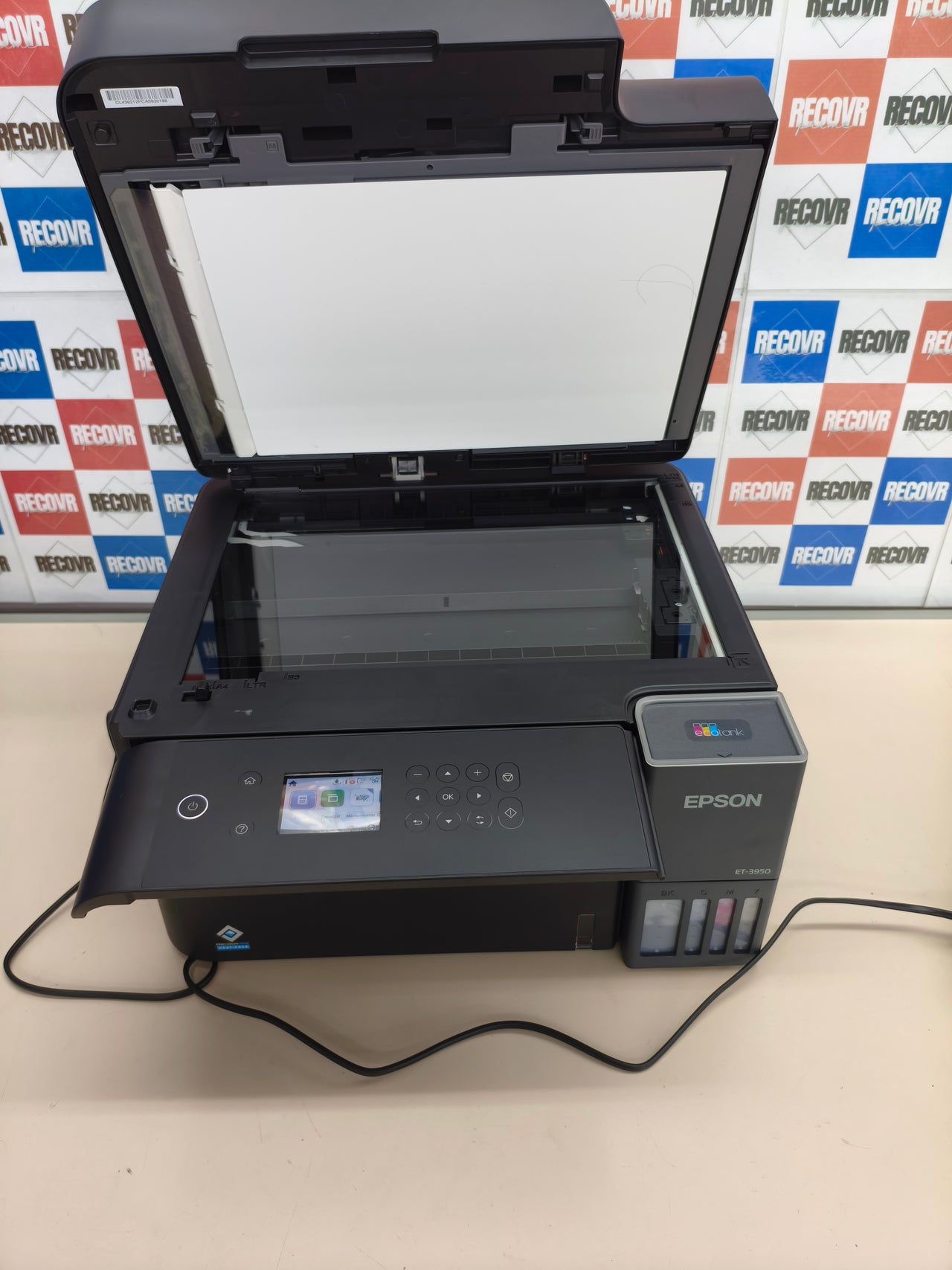 Impresora Epson EcoTank ET-3950 con depósito de tinta Wi-Fi A4 con dúplex y ADF 30 hojas