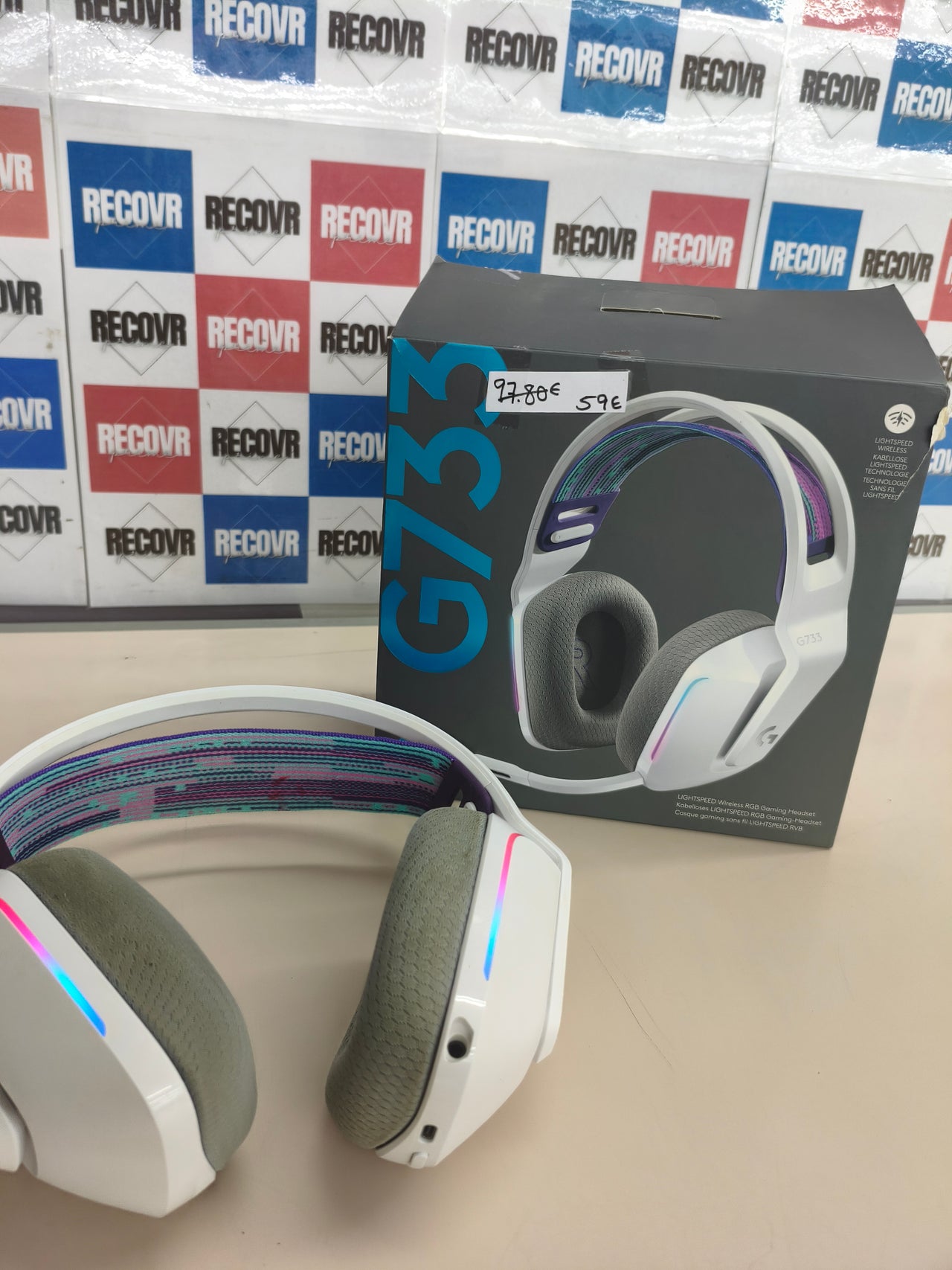 Logitech G733 Auriculares Gaming Inalámbricos RGB