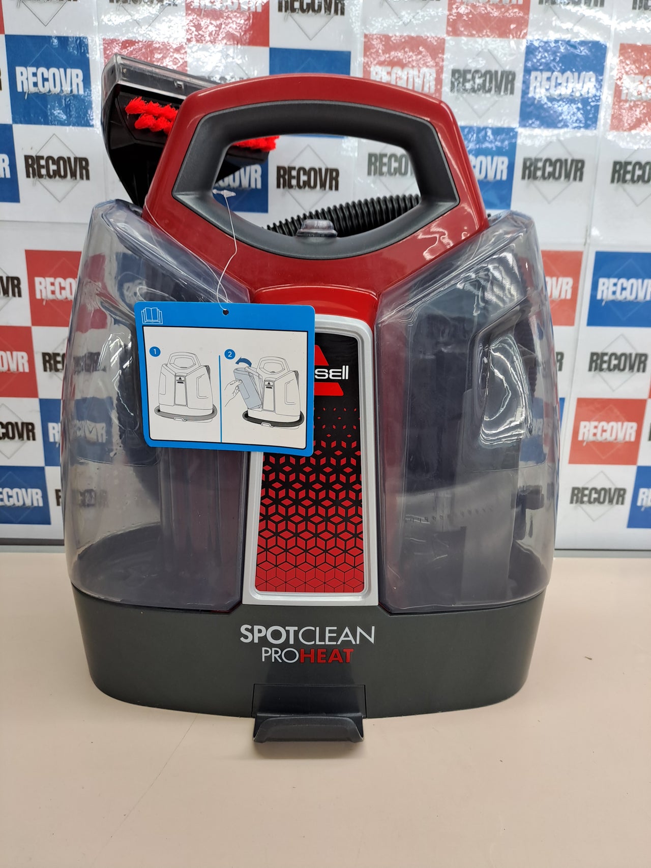 Limpiador tapicerías 330 W con calor – Bissell