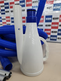 Limpiafondos de Aspiración Manual para Piscinas Pequeñas y Medianas, Kit Completo Gre AR20637Z “Medium Vac”