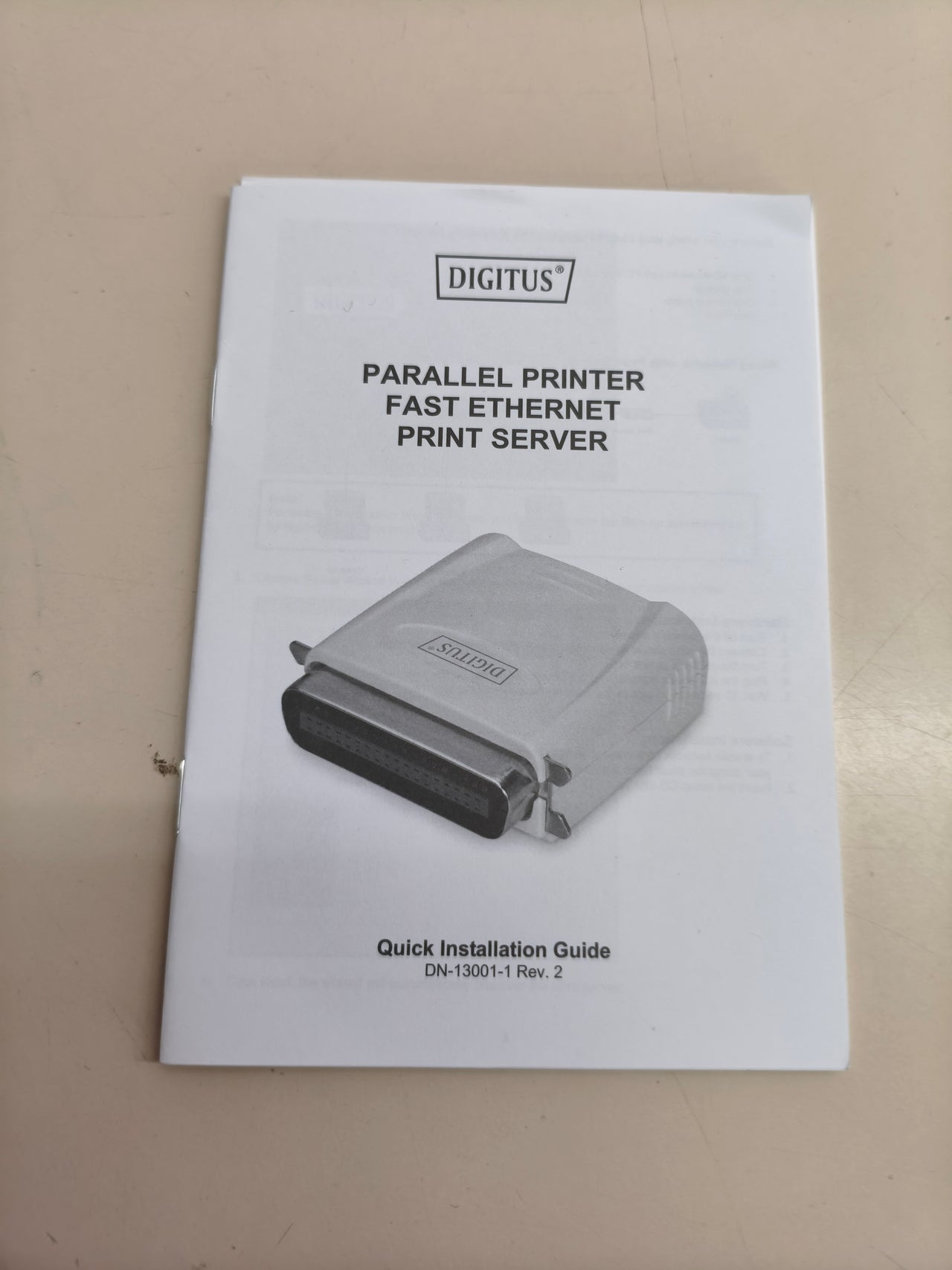 Servidor de Impresión DIGITUS Fast Ethernet Parale