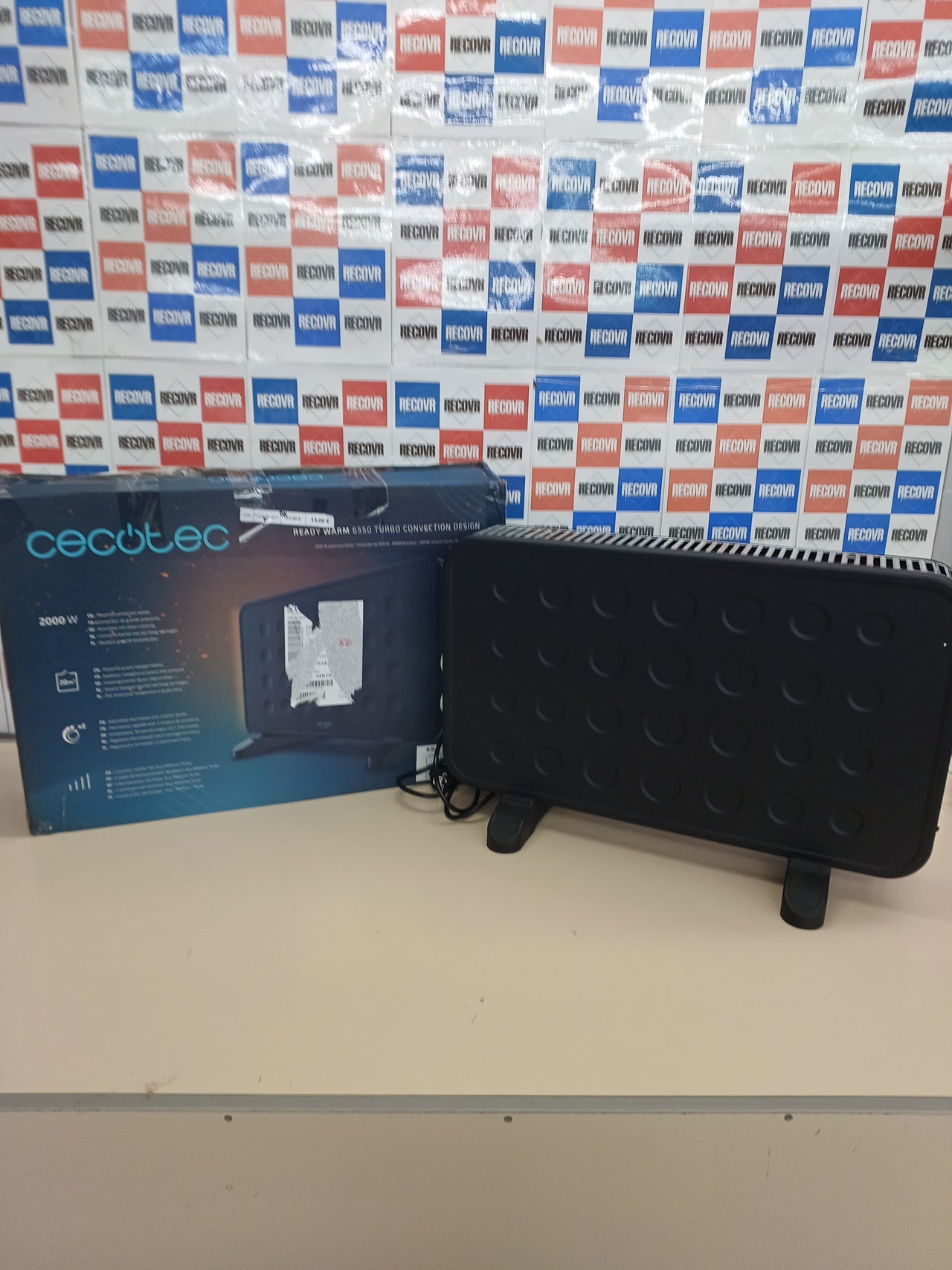 Radiador eléctrico 2000 W 4 modos – Cecotec