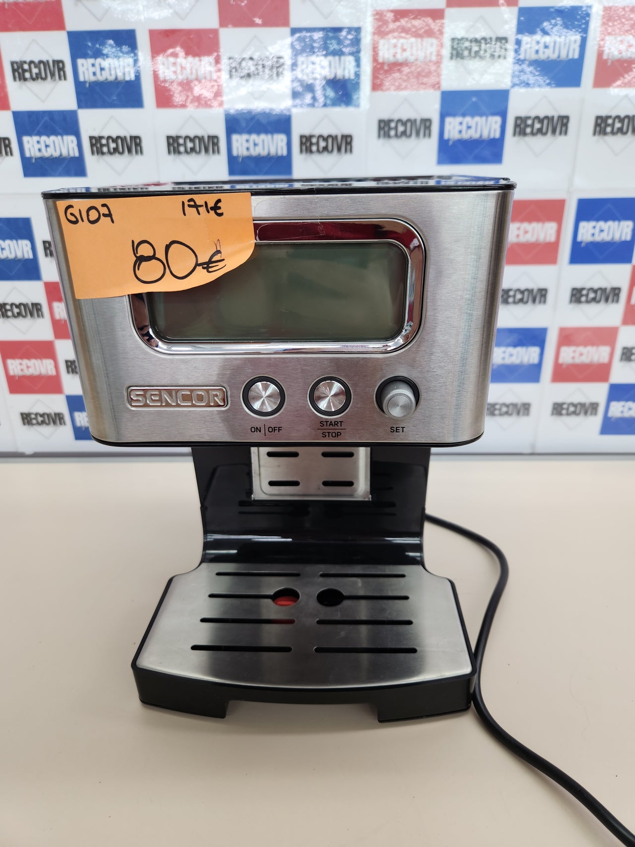 Cafetera Espresso Sencor Barista Express 15 bares