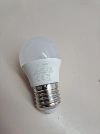 Pack 6 bombillas LED E27 G45 7W luz cálida 3000K 630 lm bajo consumo LM7606
