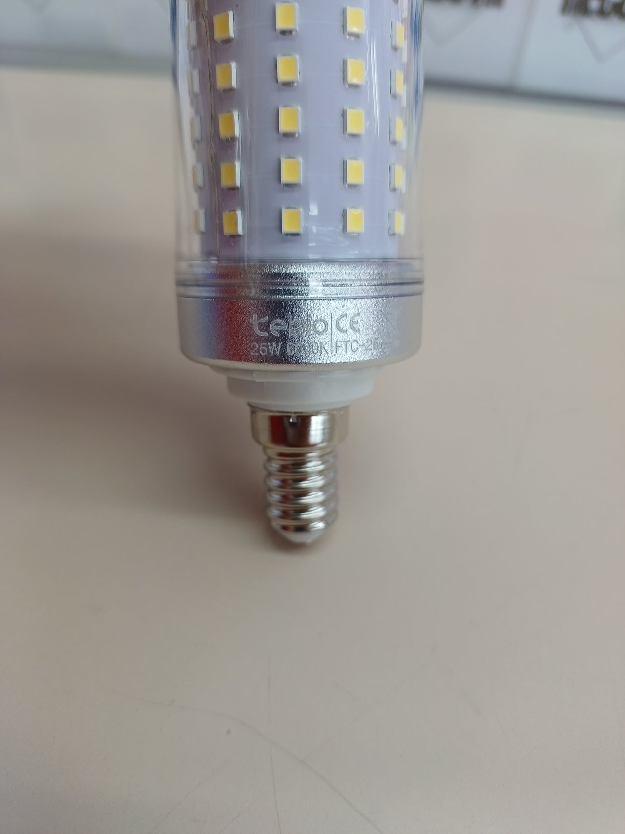 Bombillas LED Maíz E14 25W 6000K 2500LM Pack 6