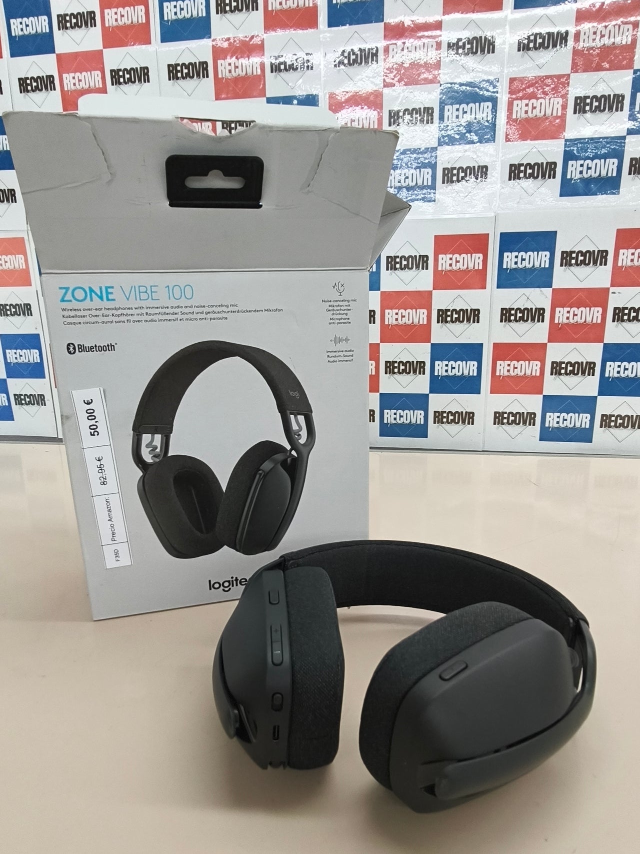 Auriculares inalámbricos con cancelación de Ruido. Logitech