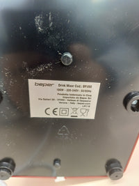Batidora Eléctrica Beper para Batidos 0,5 L Roja