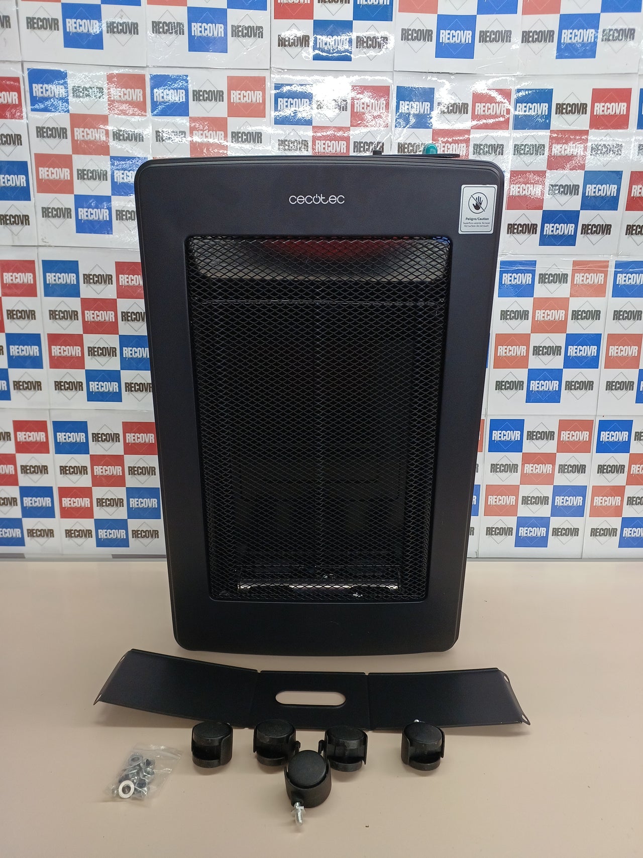 Estufa de gas llama azul plegable 4200 W con seguridad – Cecotec