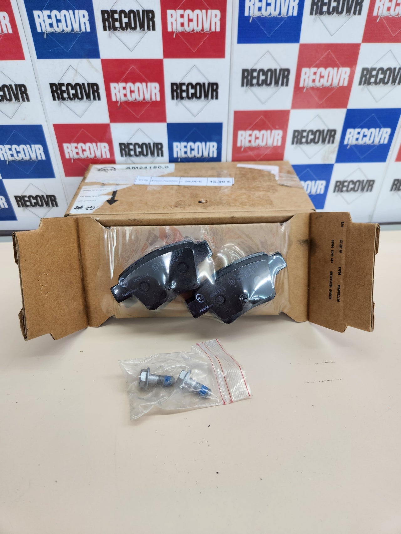Pastillas de Freno AutoMentum AM24150.6, juego de 4 para PEUGEOT 207 (WA_ WC_) 2006-2015 Eje trasero y otros vehiculos