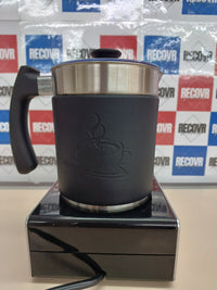 Espumador Leche 650 W automático magnético 500 ml, ABS, Negro