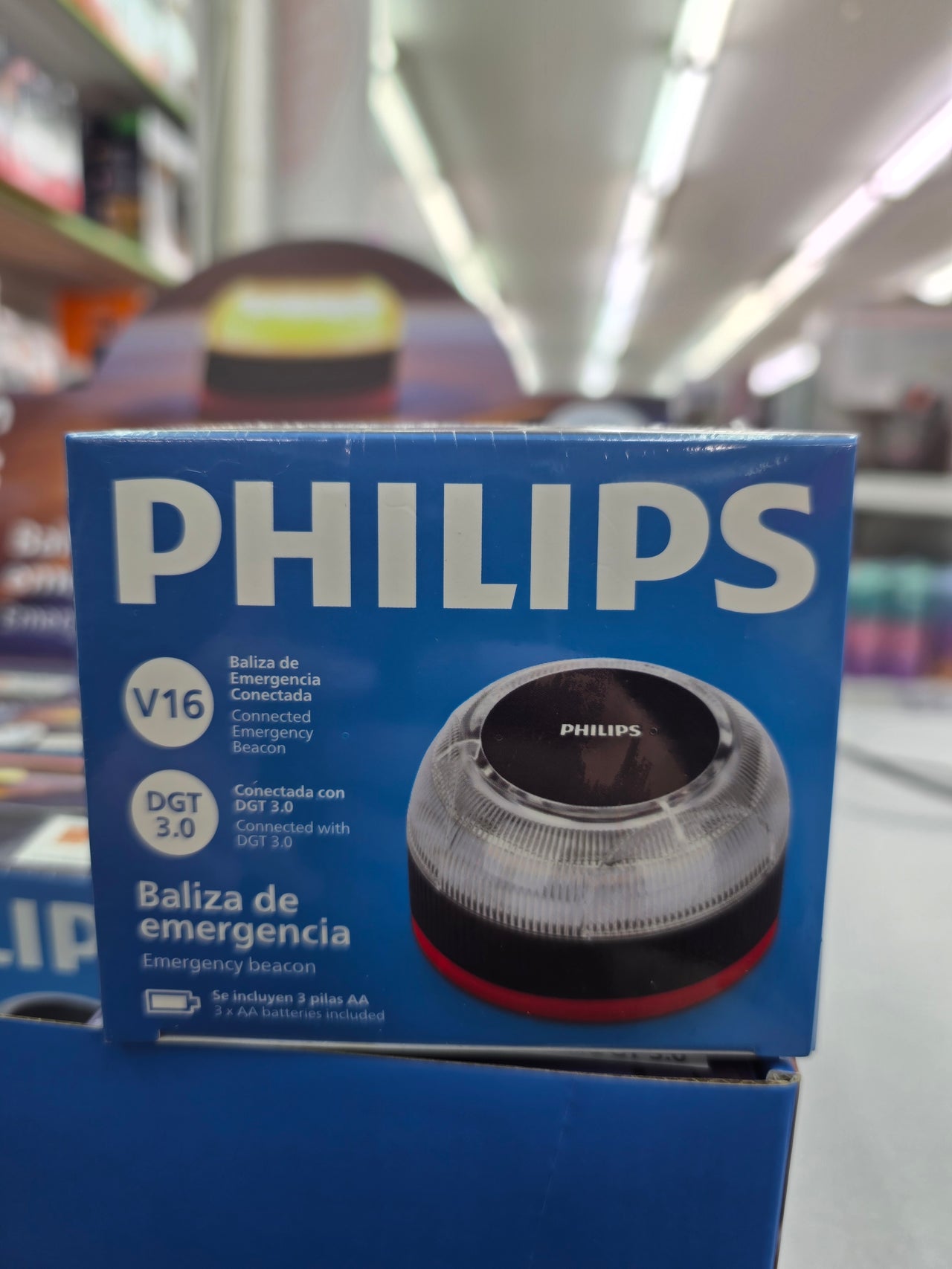 Baliza de emergencia V16 Homologada Philips