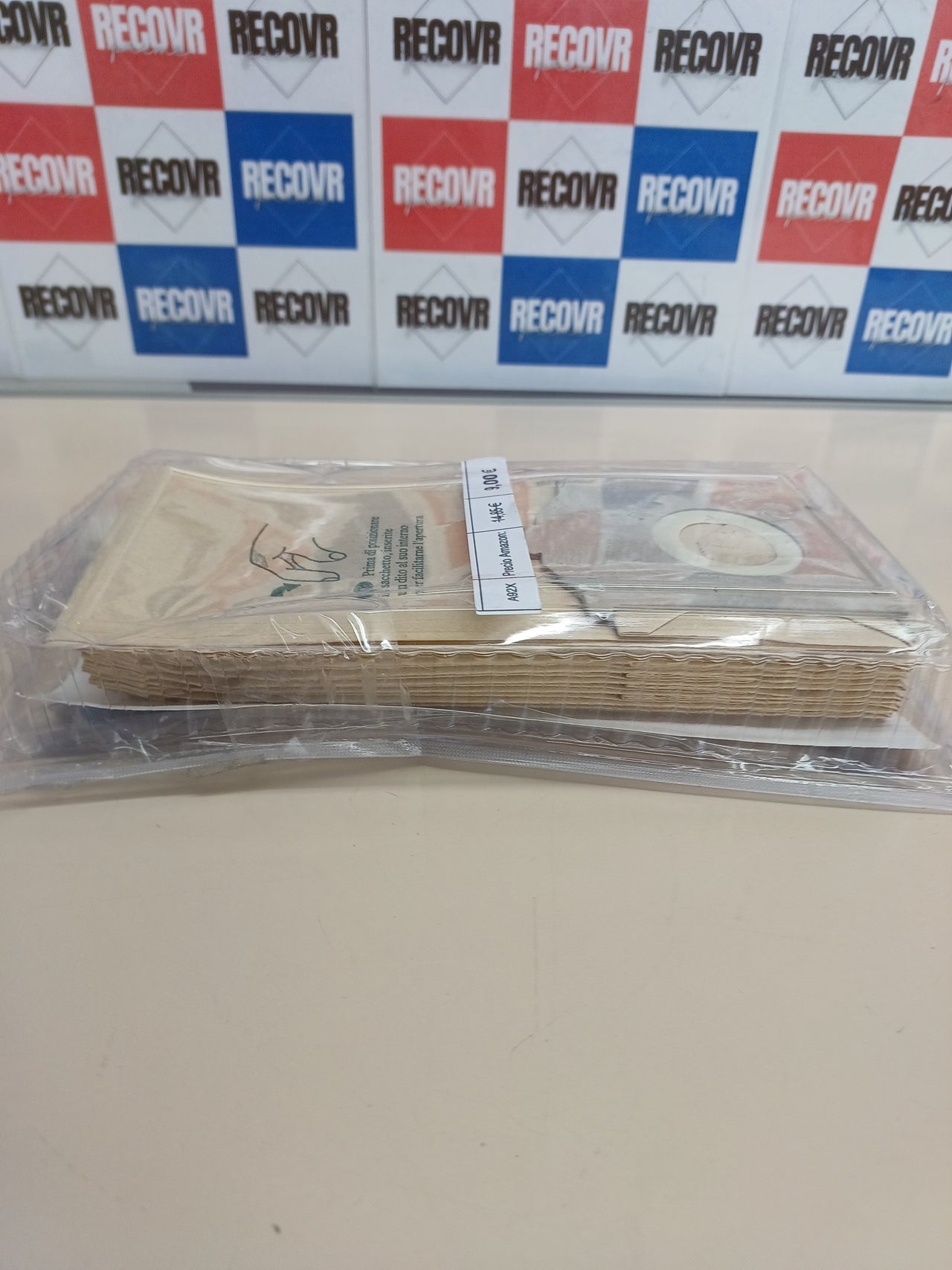 Bolsa aspirador trineo marrón Elettrocasa