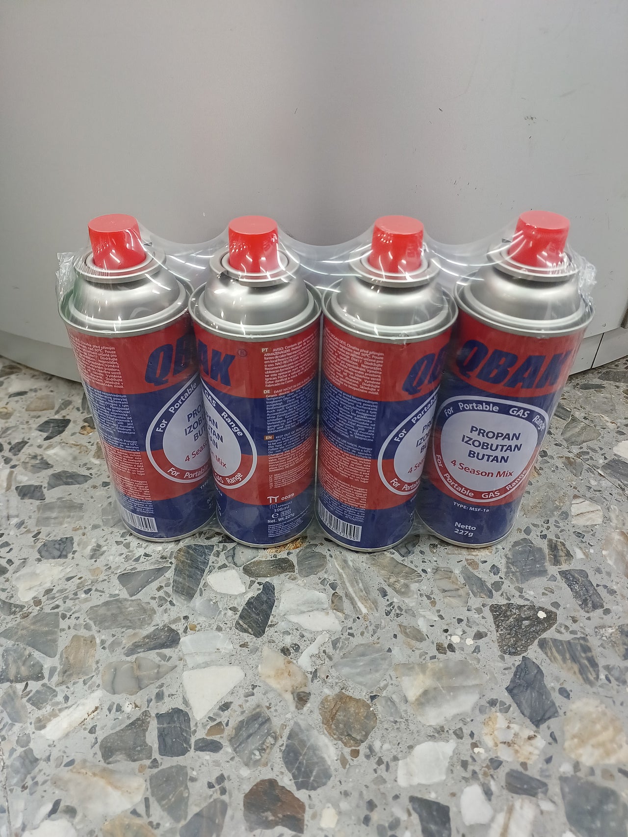 Gas para cocina portátil, 227g QBAK