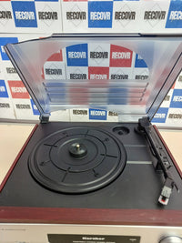 Tocadiscos Estéreo Plateado  Equipo Karcher KA 8050