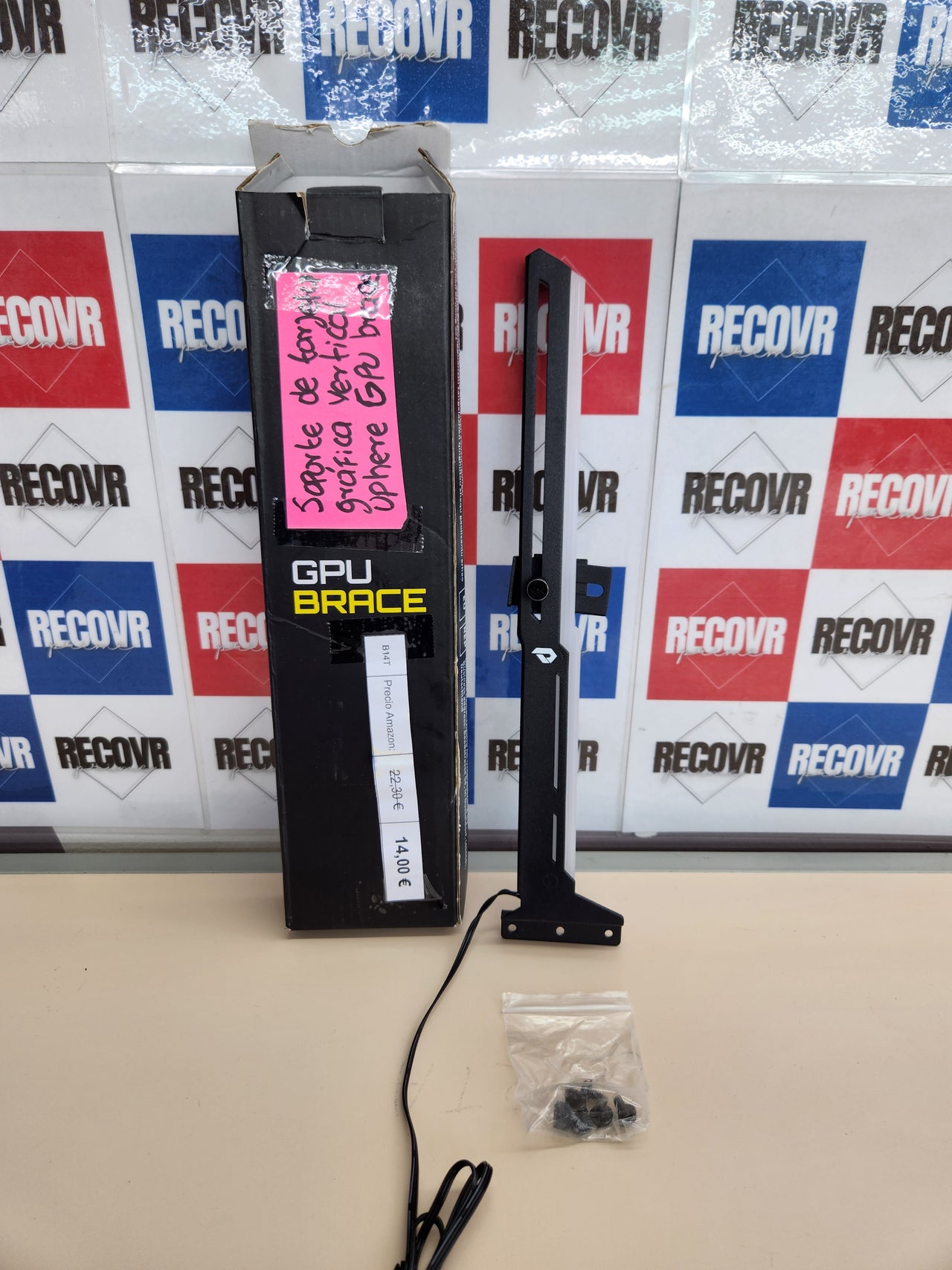 Soporte de Tarjeta Gráfica Vertical ARGB LED Sync Ajustable