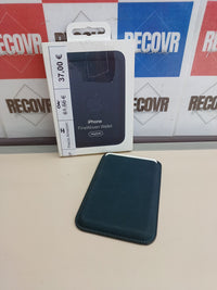 Cartera MagSafe trenzado fino verde Apple