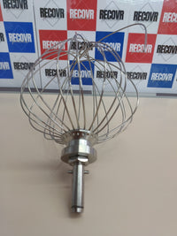 Accesorio Batidor XL robot de cocina de acero inoxidable batidor de globos, apto para todos los procesadores de cocina Chef, apto para lavavajillas, plata Kenwood