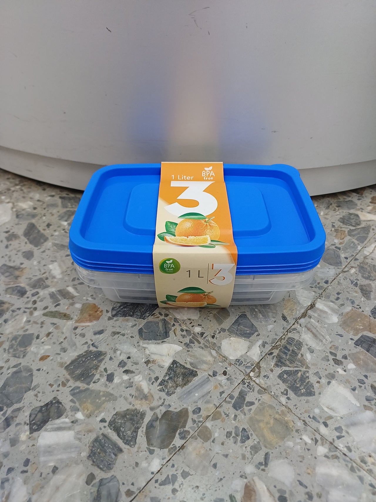 Set de Tapers, 3und, capacidad de 1L, BPA Free