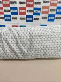Almohada viscoelástica de carbono Homey 135x40 cm antiestrés