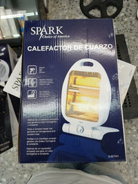 Calefactor de cuarzo, silencioso, regulador de temperatura, alto rendimiento, 400-800W SPARK