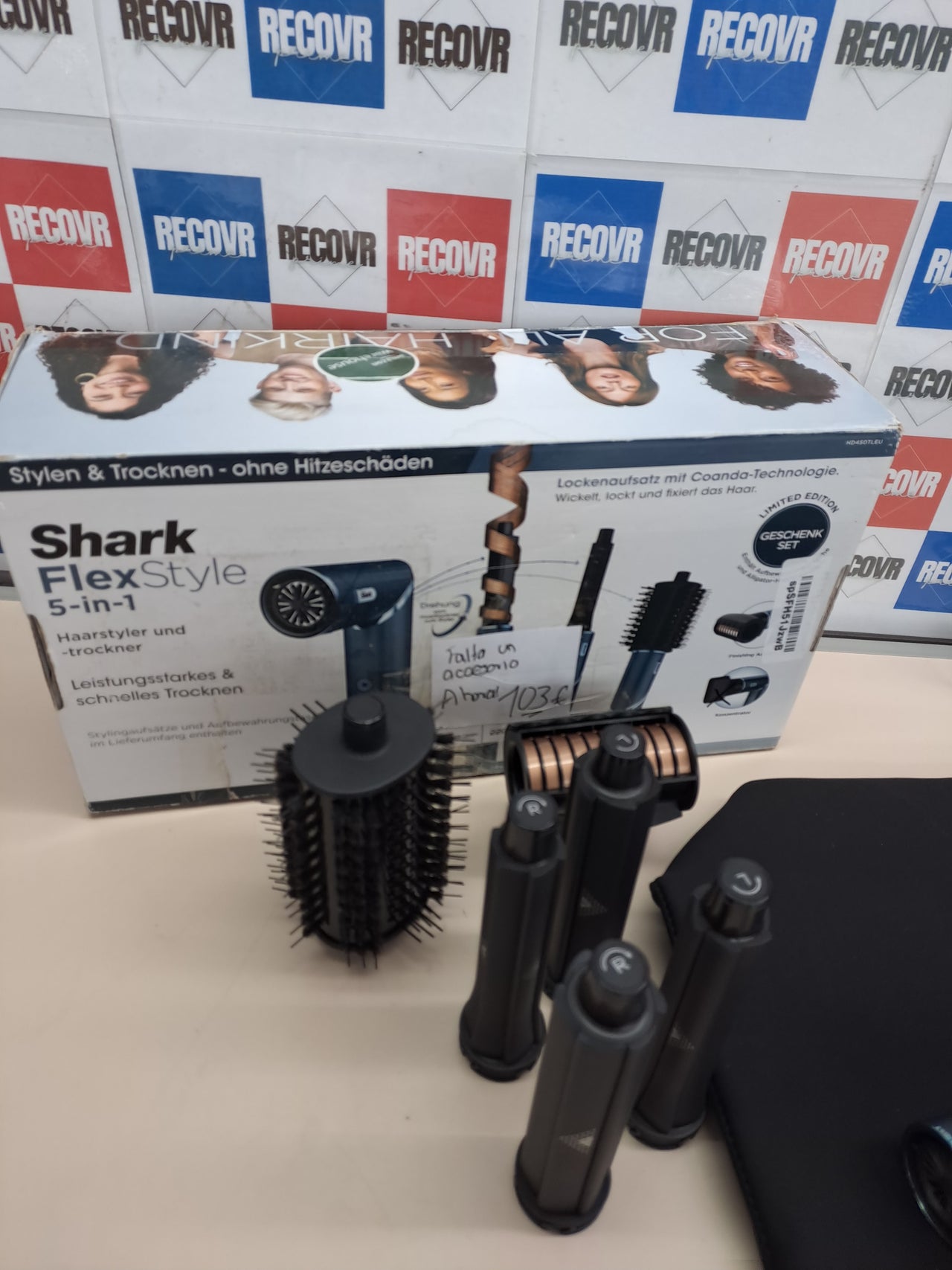 secador y moldeador de pelo  5 en 1 Shark FlexStyle