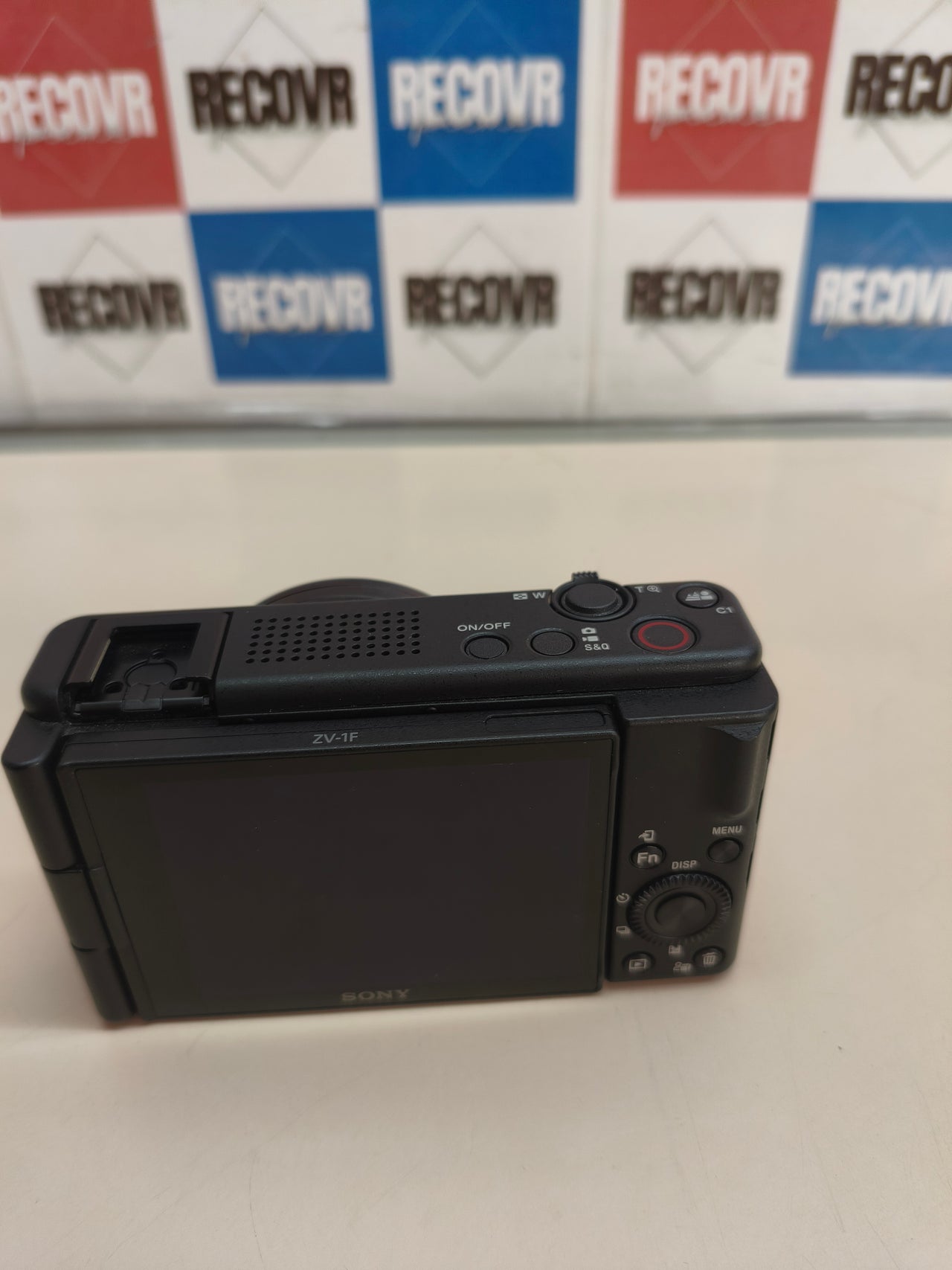 Sony ZV-1F para vlogs, 4K, pantalla multiángulo, negra