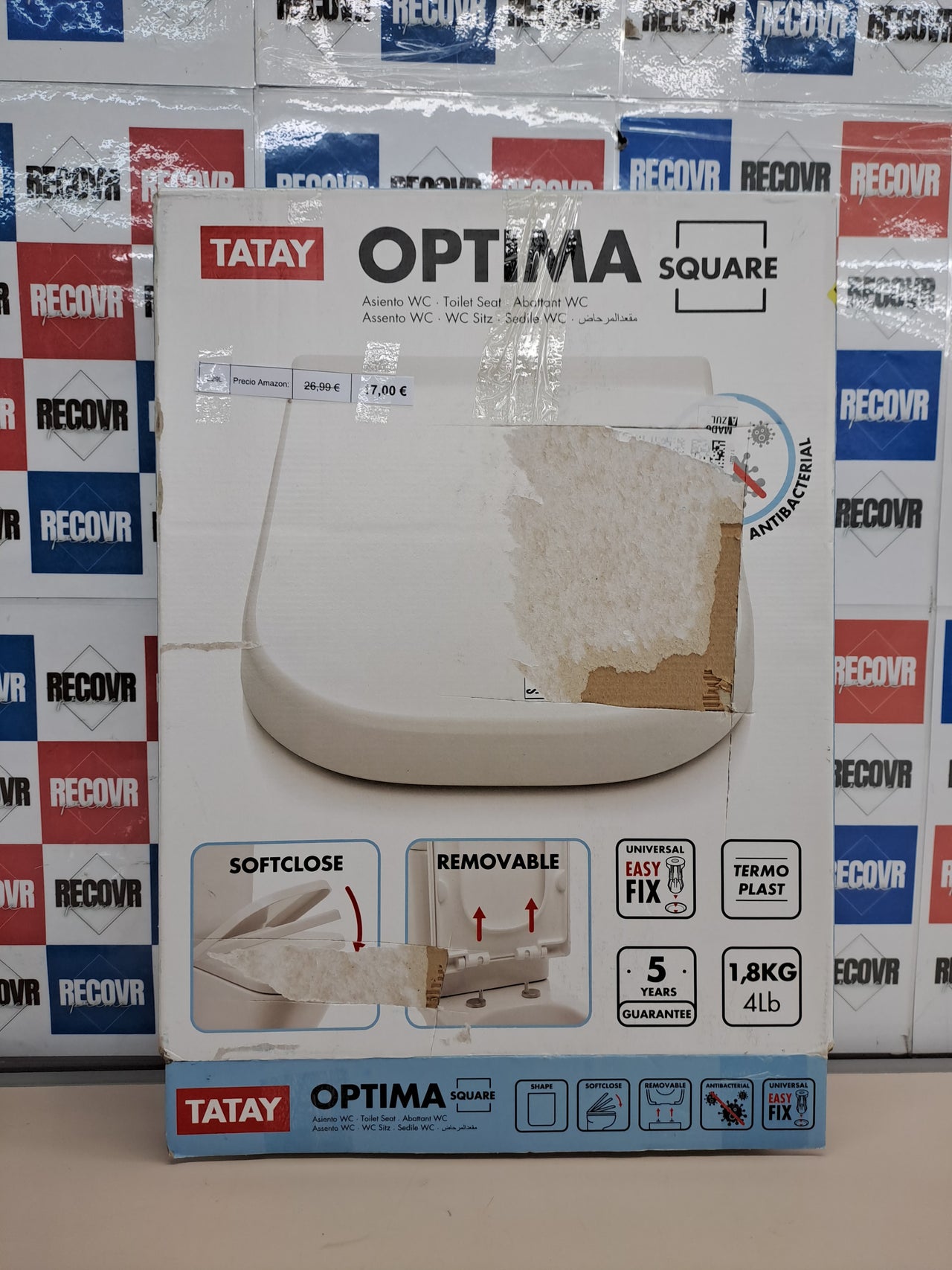 Tapa WC universal cierre suave desmontable – Tatay