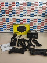 CORSAIR RM1200e, fuente ATX modular 1200W, negra