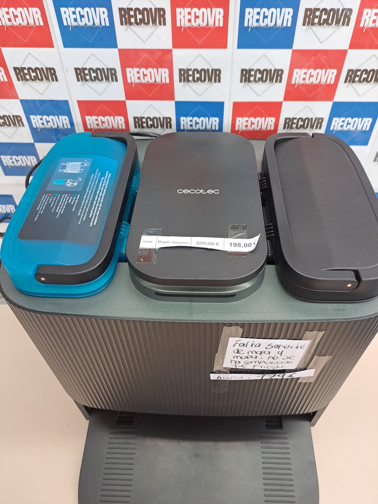 Robot aspirador estación vaciado automático Conga 11090