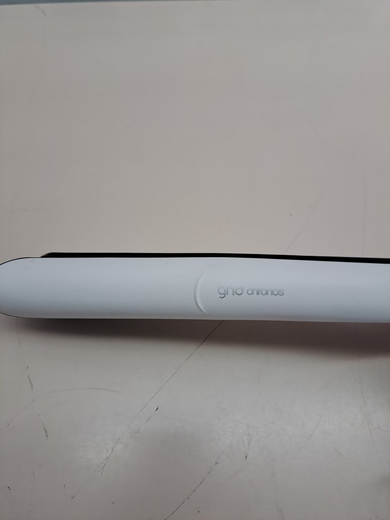 Plancha pelo profesional rápida sin daño ghd Chronos blanca