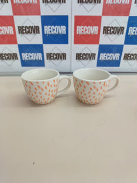 Tazas Espresso con Platillo Tognana Iris Agua
