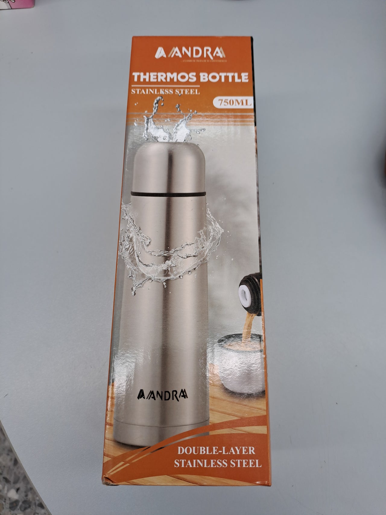 Termo termico AANDRA acero inoxidable 750ml - A-SSB005