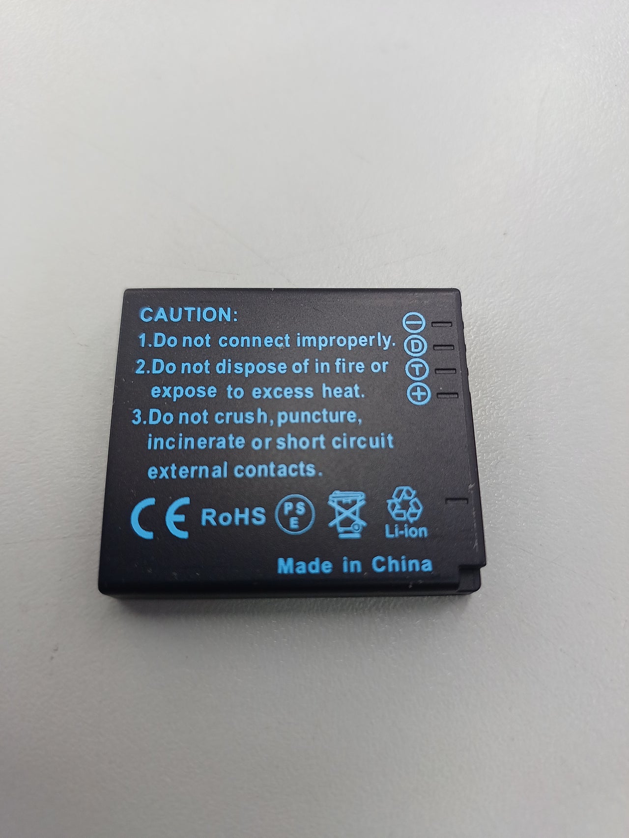 Batería de Iones de Litio Compatible con Panasonic Lumix