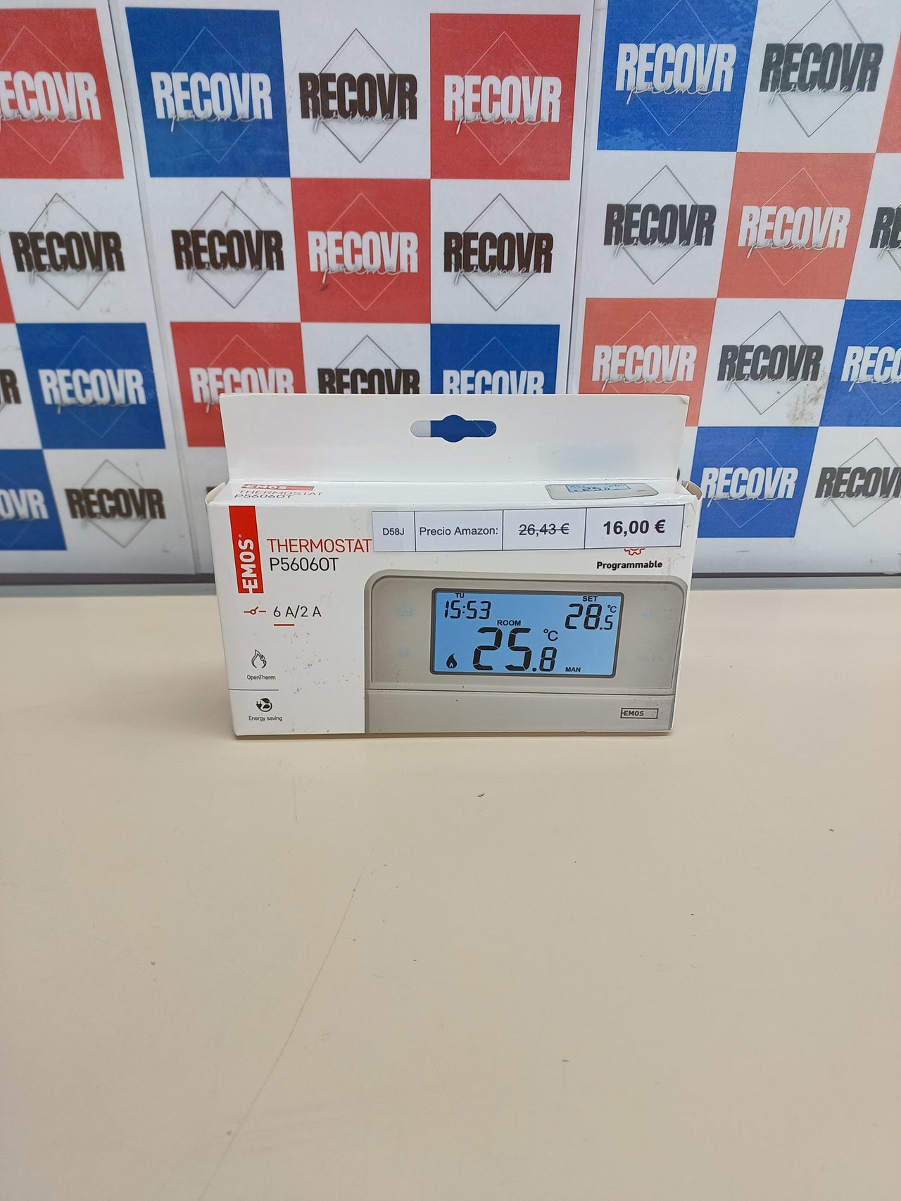 Termostato digital EMOS OpenTherm programable