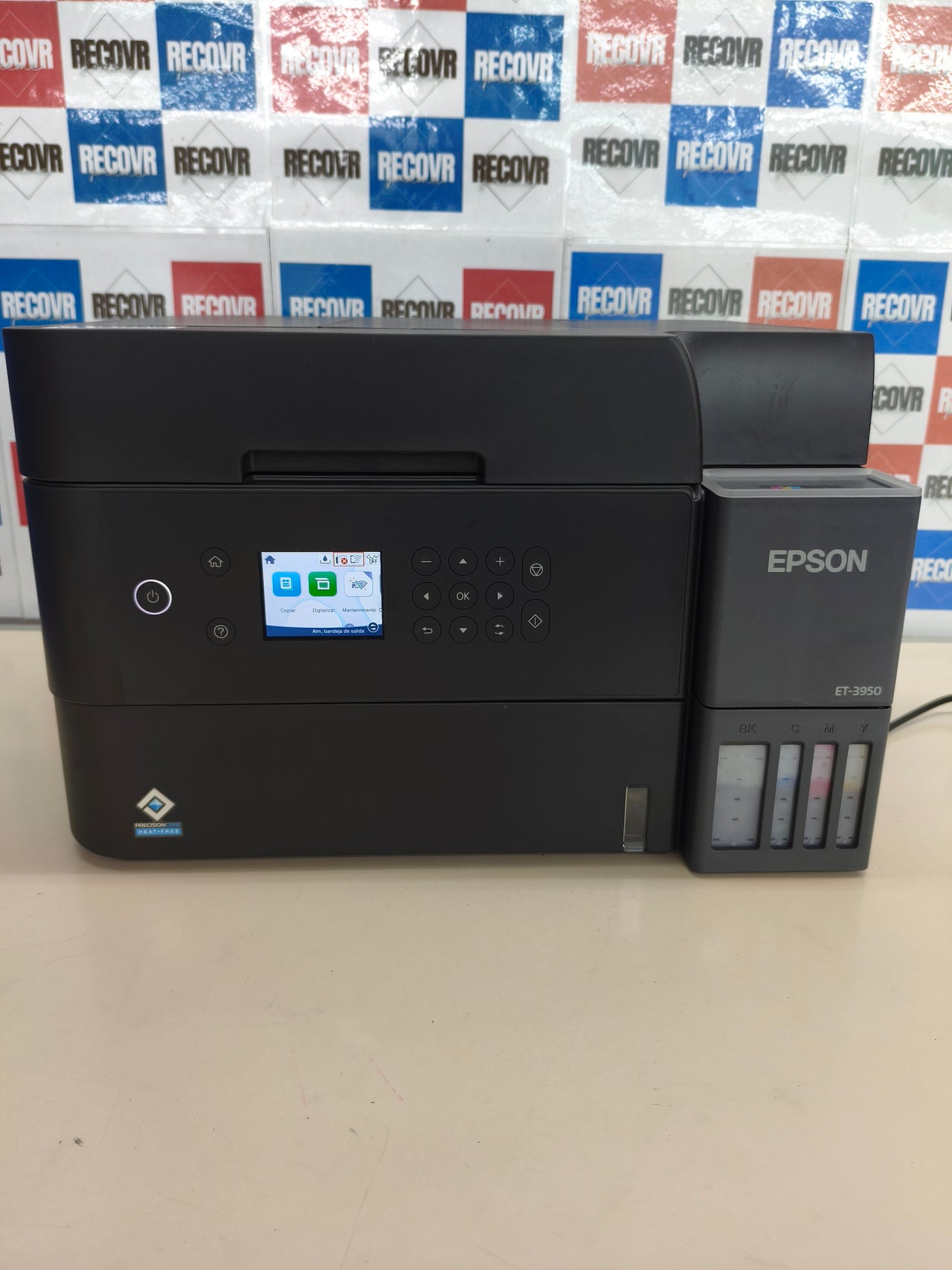 Impresora Epson EcoTank ET-3950 con depósito de tinta Wi-Fi A4 con dúplex y ADF 30 hojas