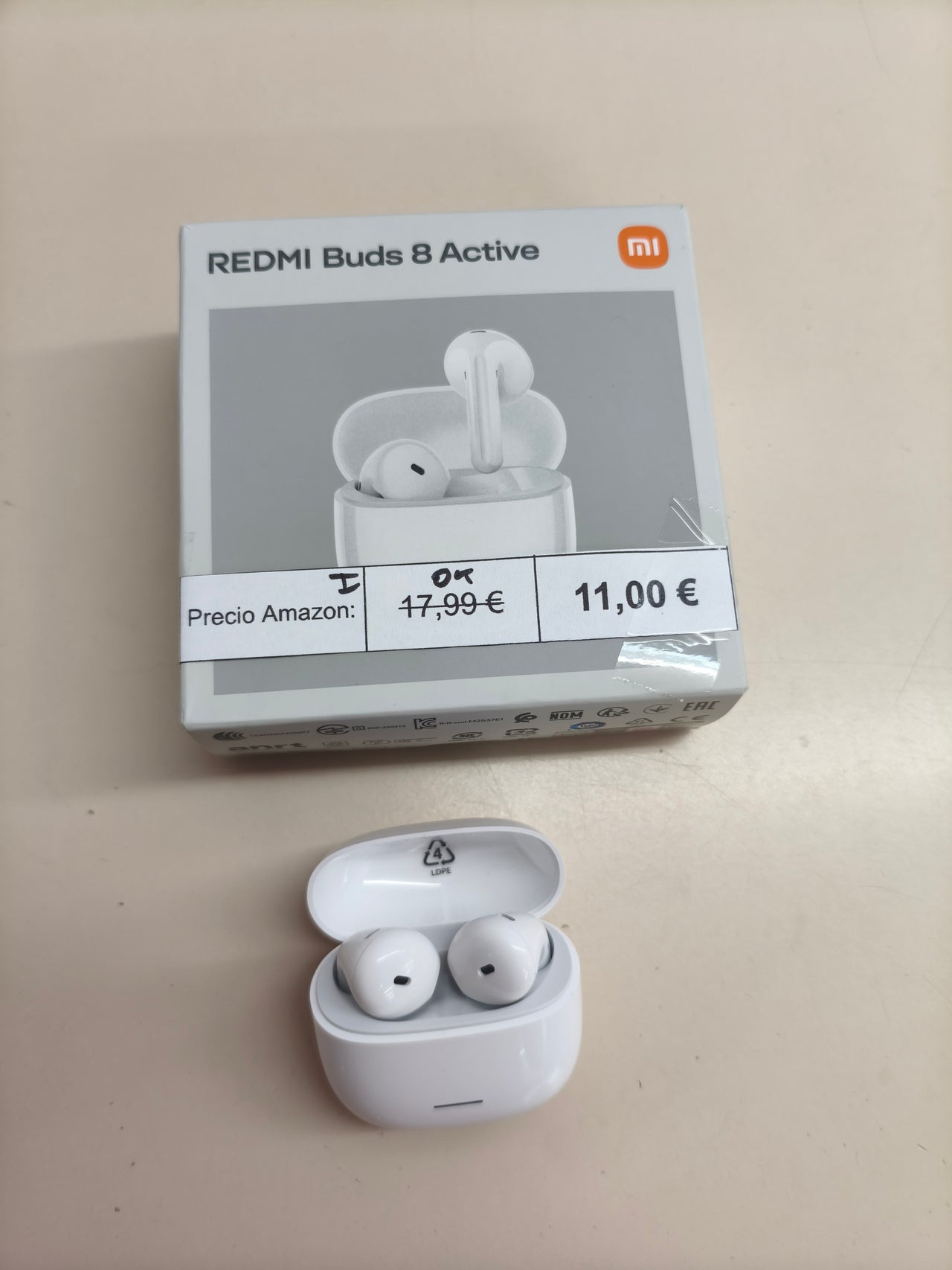 Auriculares inalámbricos Xiaomi Redmi Buds 8