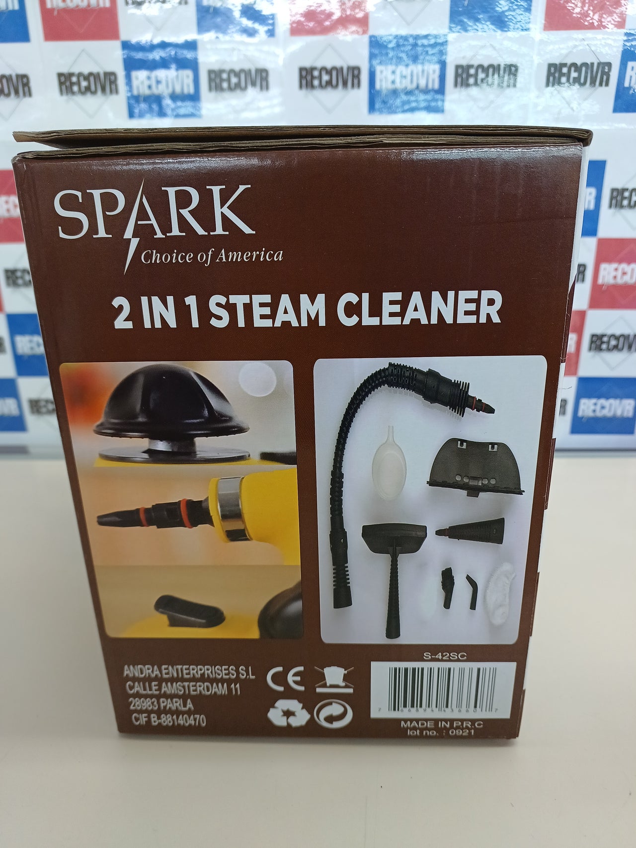 Limpiador a Vapor 2 en 1 S-42SC Spark