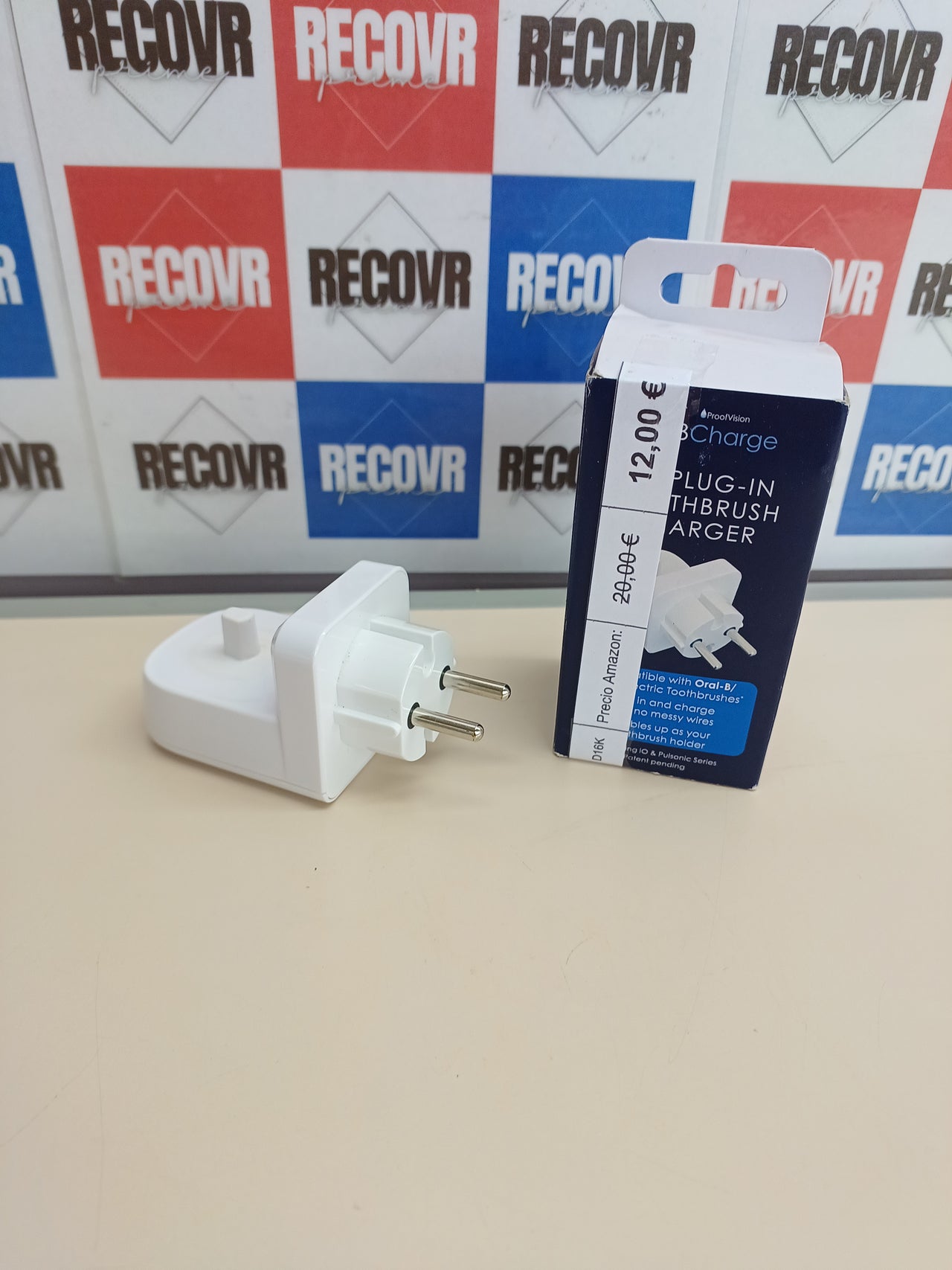 Cargador pared inalámbrico Oral-B/Braun ProofVision
