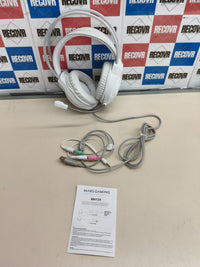 Auriculares Mars Gaming MH124 Blancos