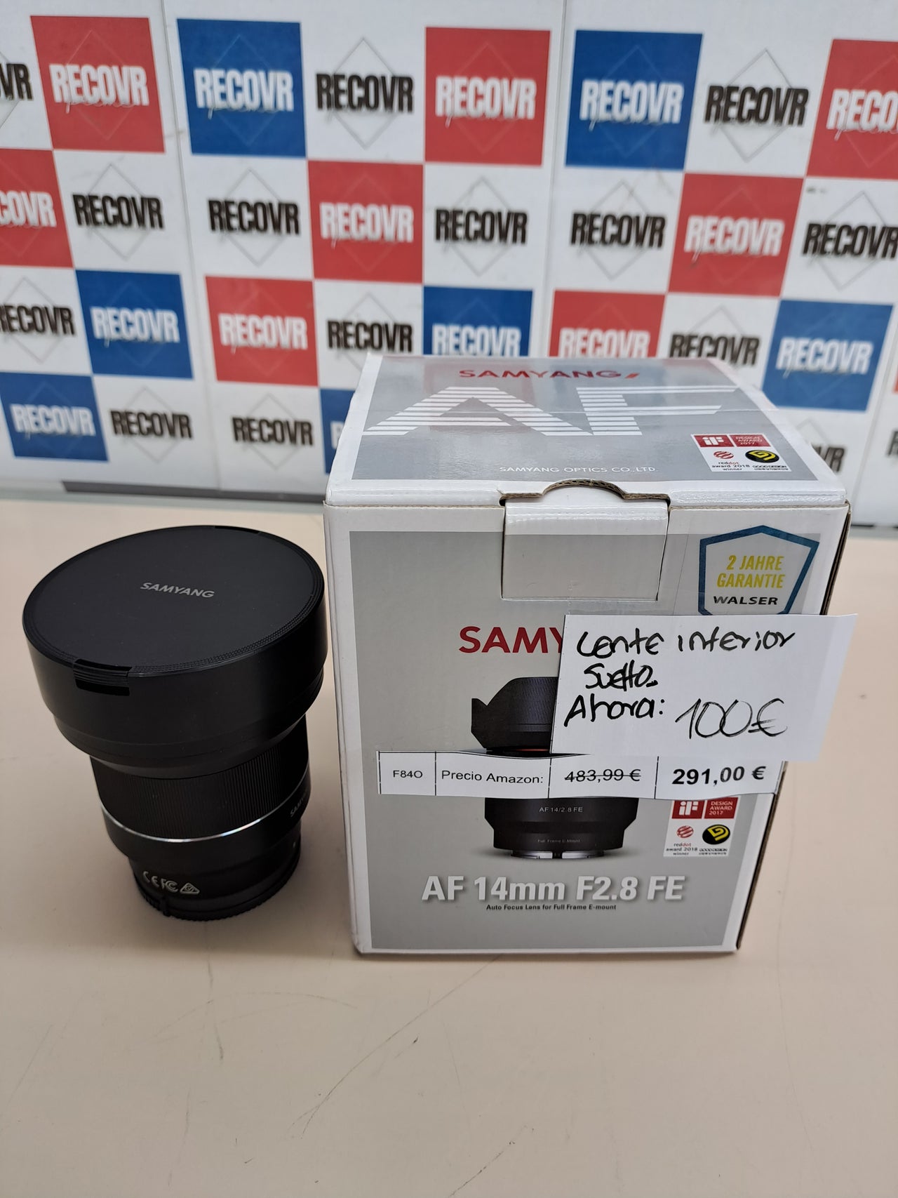 Objetivo fotográfico para Sony FE (14 mm, F2.8 AS, IF UMC)